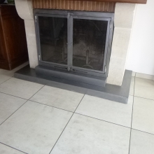 img Les portes vitrées de cheminée