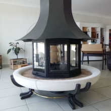 img Les portes vitrées de cheminée